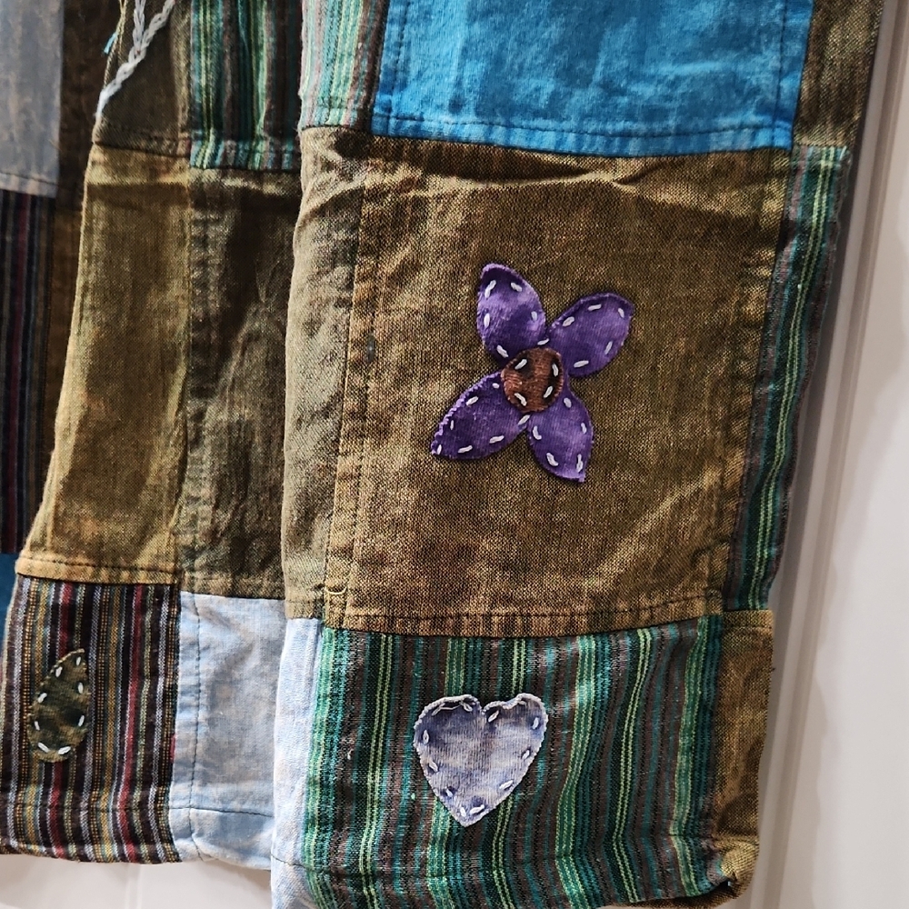 Rising International Multicolor Patchwork Jumpsui… - image 7